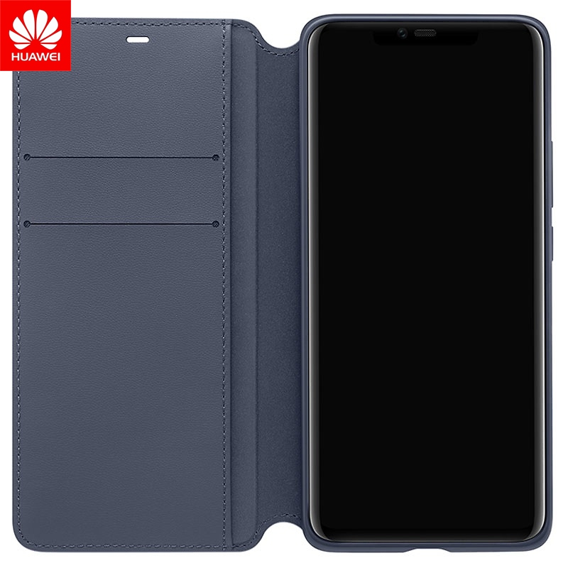 Funda para Huawei Mate 20 Pro Wallet Cover Deep Blue