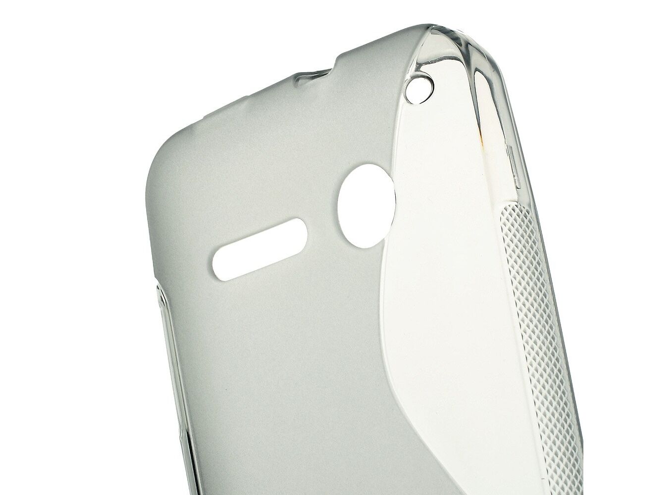 Ringlet Arrowhead rupture Vodafone Smart 4 Mini / Fun Protectie TPU, Transparent Grey