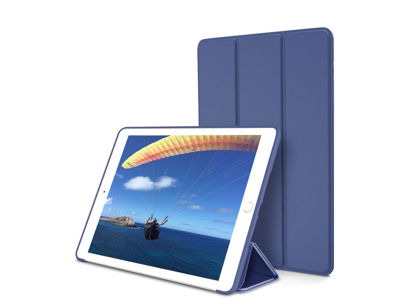 Mysterious Swimming pool carry out Husa iPad Mini 1/2/3 - Tech-Protect Smart Case, Navi Blue